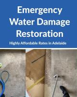 Opal Flood Damage Restoration Adelaide image 2